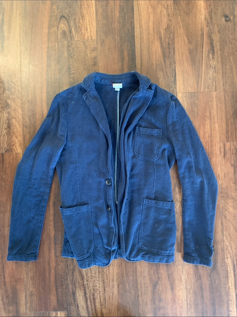 Merona Navy Knit Blazer Jacket